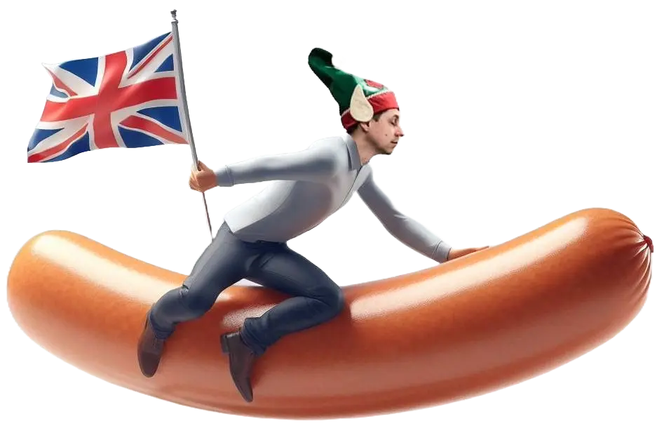 Steven on a Sausage